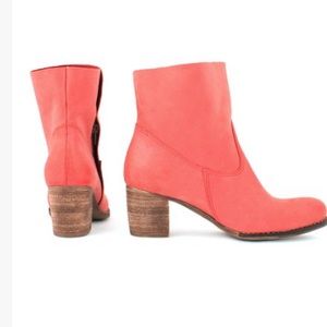 ♥️Zapato♥️ Red Fold Over Leather Boots from Poland Woman’s 39